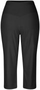 Capri Pants for Women 2024 Summer High Waist Crossover Wide Leg Yoga Capris Loose Tummy Control Cropped Pants with Pockets
