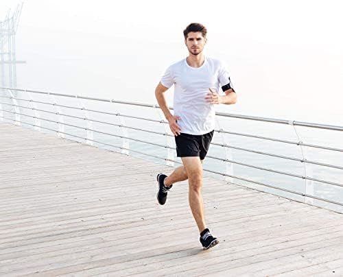 Mens Workout Shirts Quick Dry Performance Short Sleeve Athletic Shirts