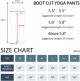 Womens Flare Leggings Yoga Pants Women Fold Over Bootcut Lounge Workout Pant