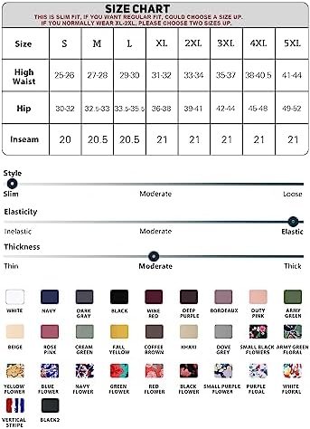 Plus Size Capris Pants for Women Yoga Flare High Waist Bootcut Stretch Casual Palazzo Leggings with Pockets