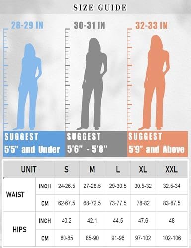 Wide Leg Pants for Women, Yoga Pants with Pockets High Waist Casual Straight Dress Pants Petite/Tall/Regular