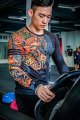 Men's 3D Printed Compression Long Sleeve T Shirts Top Tees