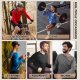 4-7 Pack Long Sleeve Shirts for Men Quick Dry Moisture Wicking Mens Long Sleeve Tee Shirts Workout T Shirts