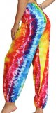 Men Women Thai Harem Trousers Boho Hippy Smock High Waist Yoga Loose Pants