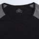 Mens Muscle Cut Raglan T shirts with 3/4 Sleeve Fitness Workout Tops