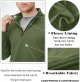 Men's Athletic Shirts Long Sleeve 1/4 Zip Lightweight Fleece Lined Running Active Pullover Workout Shirts Sweatshirt