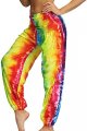 Men Women Thai Harem Trousers Boho Hippy Smock High Waist Yoga Loose Pants