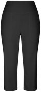 Capri Pants for Women 2024 Summer High Waist Crossover Wide Leg Yoga Capris Loose Tummy Control Cropped Pants with Pockets
