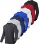 4-7 Pack Long Sleeve Shirts for Men Quick Dry Moisture Wicking Mens Long Sleeve Tee Shirts Workout T Shirts