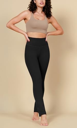 Cloud Feeling Straight Leg Pants with Back Pocket for Women, High Waist Casual Lounge Yoga Pants- 28" / 30" Inseam